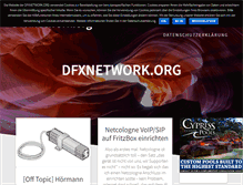 Tablet Screenshot of dfxnetwork.org